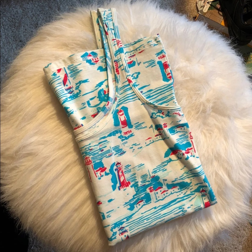 •SOLD• Lilly Pulitzer Watch Out Tabbie Tank